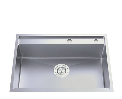 Chậu rửa bát đúc 1 hố Bancoot 1315R 70x48x23