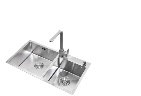 Chậu rửa bát hai hố nanosi NS-8245L 82 x 45 x 22 cm