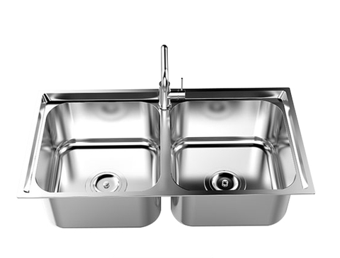 Chậu rửa bát Sơn Hà Akita-A79 Cao cấp 79,5x52x22