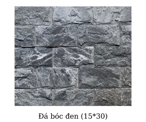 ĐÁ BÓC ĐEN 15x30