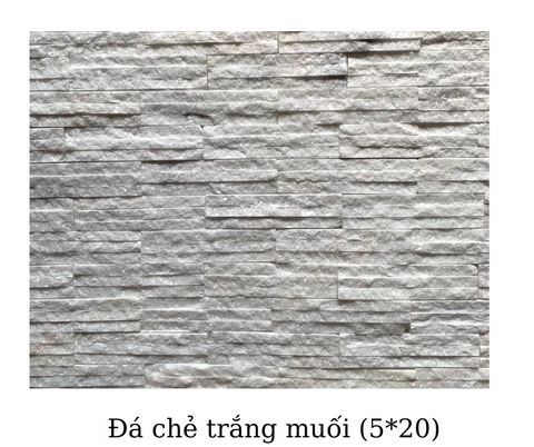 ĐÁ CHẺ TRẮNG MUỐI 5x20