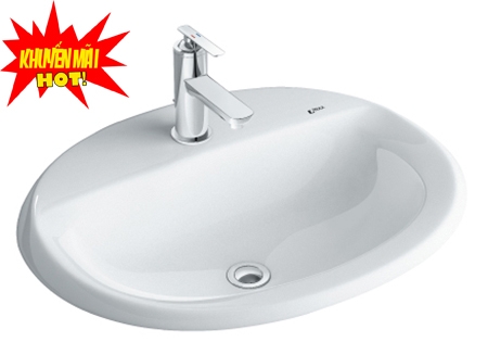 CHẬU RỬA LAVABO INAX L-2395V