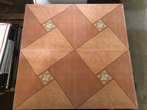 Gạch lát giả cổ Trung Quốc 60x60cm Mẫu 4
