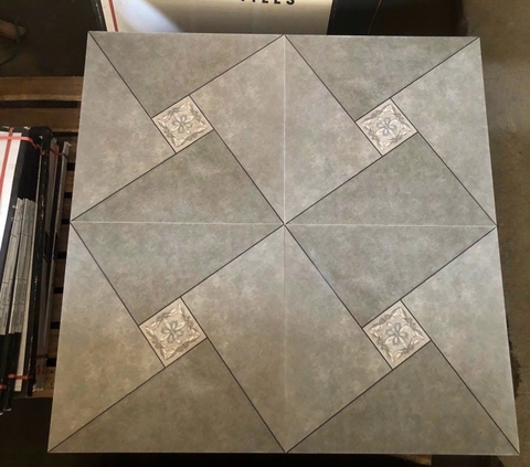 Gạch lát giả cổ Trung Quốc 60x60cm Mẫu 7