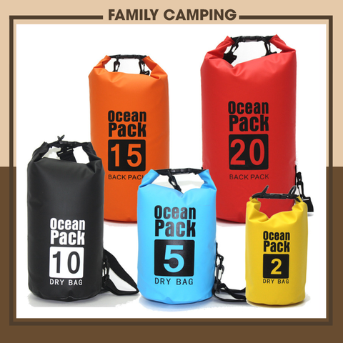 Túi chống nước Ocean Pack - Chất liệu PVC 500D siêu bền, chống thấm hiệu quả cho đi bơi thám hiểm...