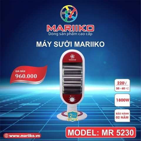 Máy Sưởi Điện 3 Bóng Mariiko Mr-5230