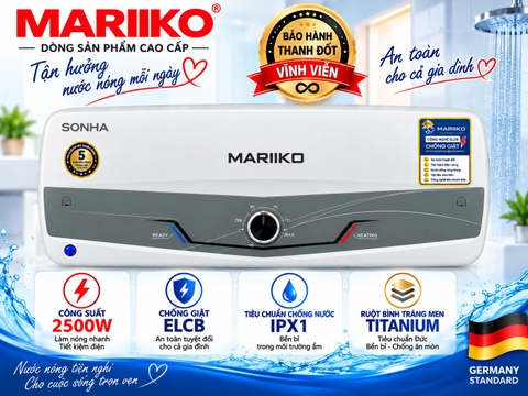 Bình nước nóng gián tiếp MARIIKO LUXURY MR-5520LUN 20LIT