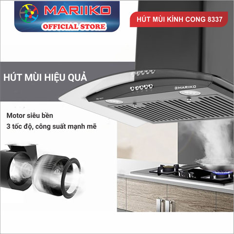 Máy Hút Mùi Nhà Bếp Mariiko MR-8337