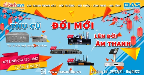 THU CŨ ĐỔI MỚI - LÊN ĐỜI ÂM THANH