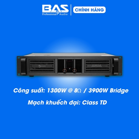 Công suất DBAcoustic KD1300PLUS Premium, 2x1300W, Class TD