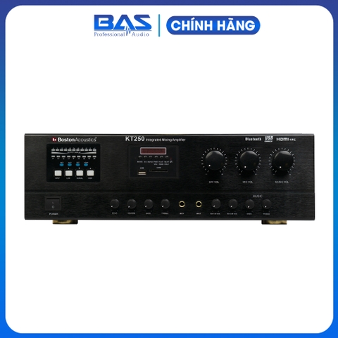 Ampli Karaoke Boston Acoustics KT250 công suất 250W/kênh