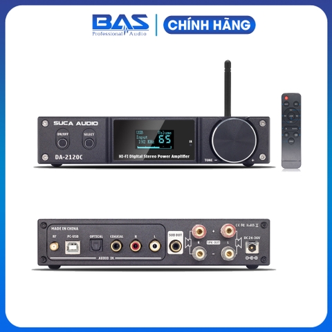 Amply tích hợp giải mã Suca Audio DA 2120C