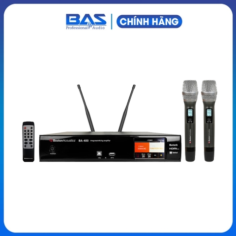 Công suất liền vang liền micro Boston Acoustics BA400, Ampli Karaoke kỹ thuật số