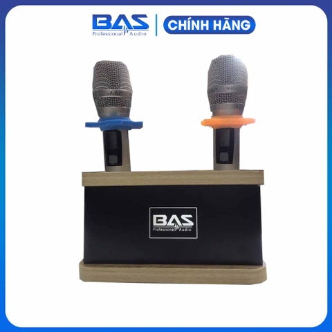 Đế cắm micro karaoke không dây BAS02M, đế cắm micro để bàn chống rơi, lăn mic