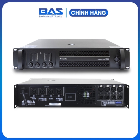 Công suất dBacoustic D4100, cục đẩy 4 kênh công suất 1000w/CH