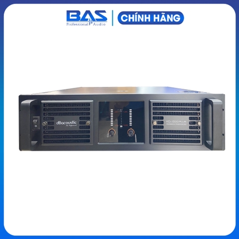 Công suất dBacoustic KD1500 Plus, cục đẩy 2 kênh công suất 1500W