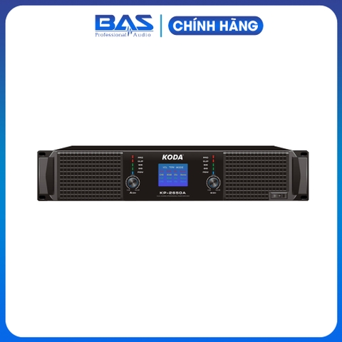 Công suất KODA KP 2650A , cục đẩy 2 kênh 650W/CH