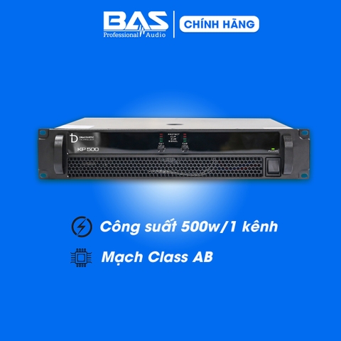 Công suất dBacoustic KP500 PREMIUM, 2x500W, Class AB