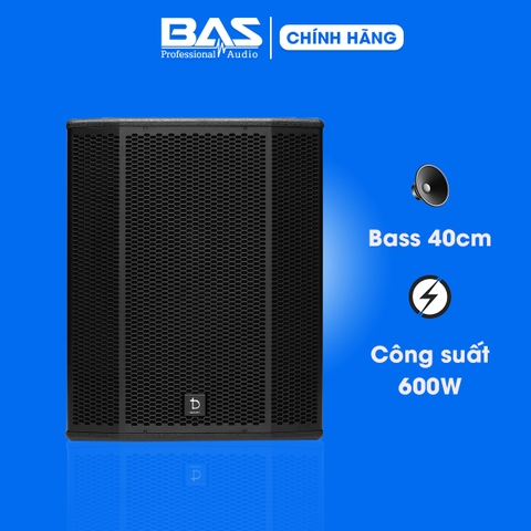 Loa sub dBacoustic KS715S, bass 40cm, công suất 600W