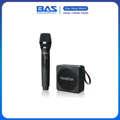 Máy trợ giảng không dây Takstar E261W kèm mic cầm tay, công suất lớn 25W, hỗ trợ Bluetooth, tiếng trong & sáng, loa trợ giảng E261W chính hãng Takstar, bảo hành 12 tháng
