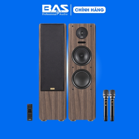 Dàn loa kadma BS66, bass 16cm, công suất 180Wx2, Bluetooth 5.3, optical, HDMI
