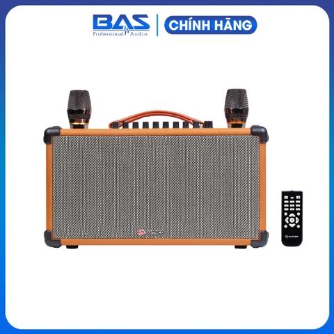 Loa di động Sumico BT S52, loa karaoke xách tay công suất 100W