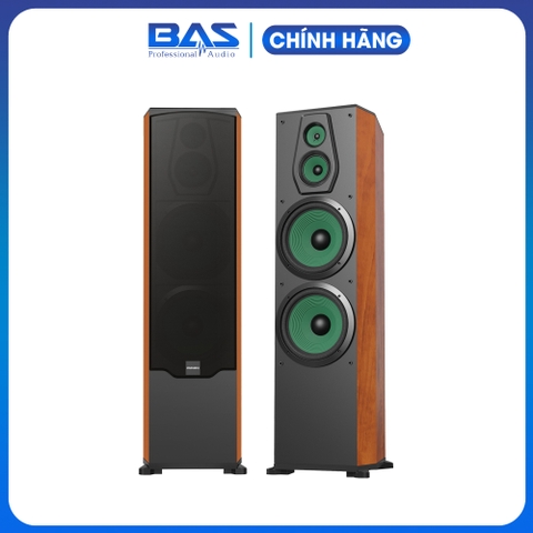 Loa karaoke nghe nhạc Paramax F2500, loa đứng bass đôi 10 inch