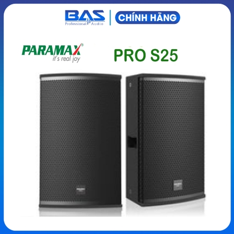 Loa Paramax Pro-S25 [ Hàng Chính Hãng ] Loa full bass 25