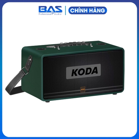 Loa di động KODA FUTURE 86, loa xách tay karaoke KODA xanh forest bass boot căng