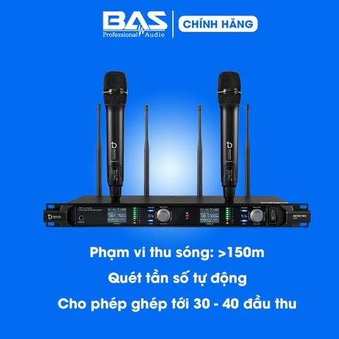 Micro không dây cao cấp, mic sự kiện dBacoustic DB750 PRO MKII