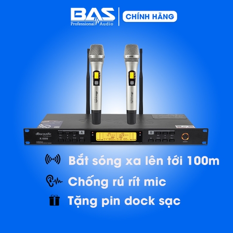 Micro không dây karaoke dBacoustic K5000