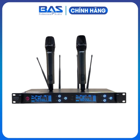 micro không dây shure UR18D, mic hát dành cho dàn âm thanh chuyên nghiệp
