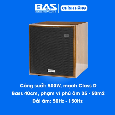 Sub điện dBacustic KS315SA, loa siêu trầm điện bass 40