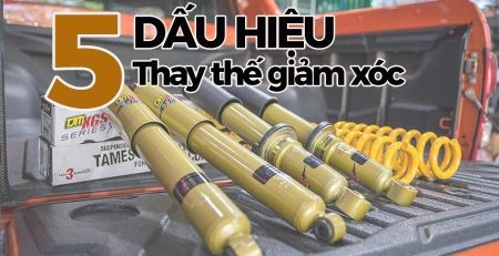 5 dấu hiệu cảnh báo bạn cần sớm thay thế Hệ thống giảm xóc