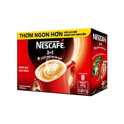 Nescafe 3in1 đ.đà h.hòa 15*17g