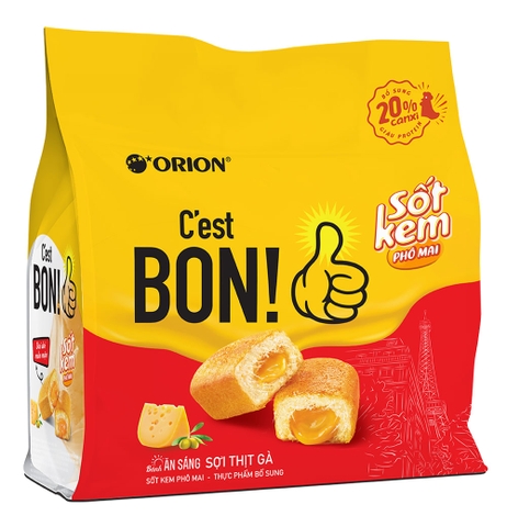 Bánh C'est Bon 5p phô mai 101,5g