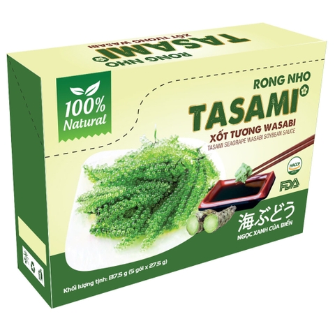 Rong nho Tasami xốt tuong wasabi 137,5g