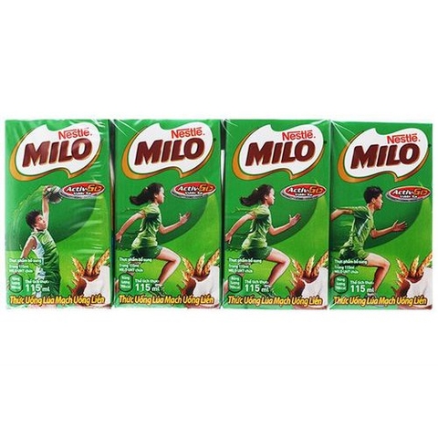 Milo nước 115ml*4