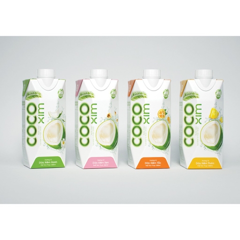 Nước dừa Cocoxim các vị 330ml