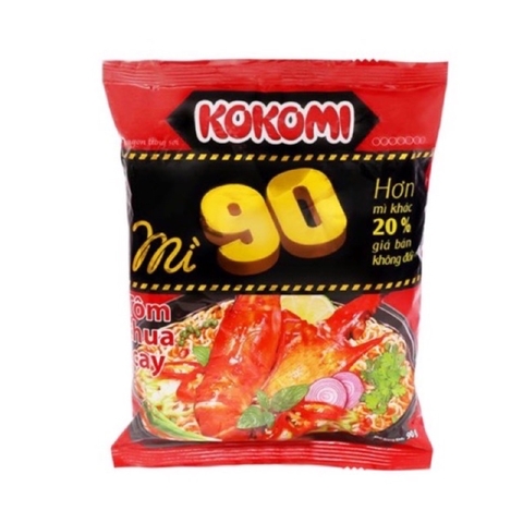 Mì Kokomi 90 tôm chua cay gói 90g