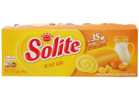 Bánh BL Solite cuộn bơ 360g