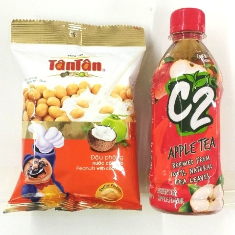 COMBO 5: Đậu phộng, C2 hương táo