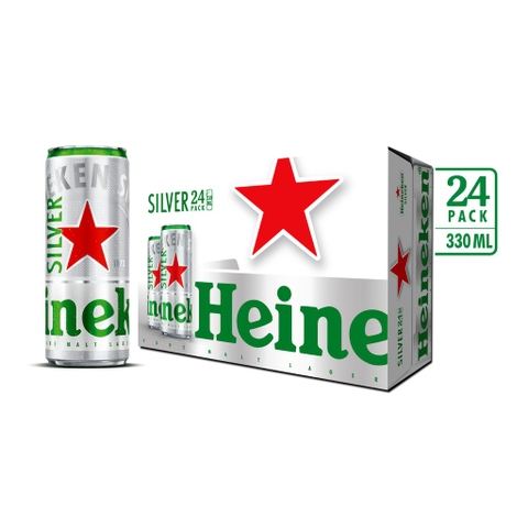 Bia Heineken Sliver 330ml