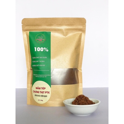 Mắm tép chưng thịt PTK 200g túi