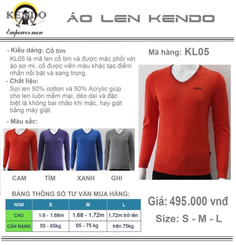 Áo len nam các loại