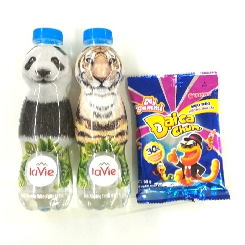 COMBO 4: Kẹo Đại ca Chun, Nước Lavie