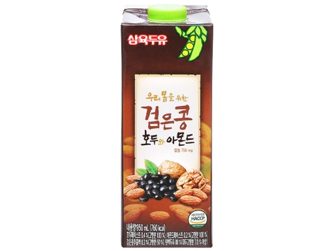 Sữa đậu đen hạnh nhân óc chó 950ml