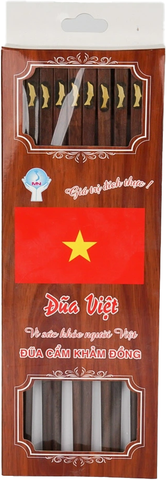 Đũa cẩm khảm đồng