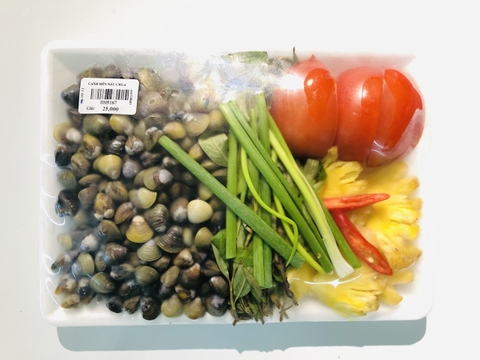 Canh hến nấu chua