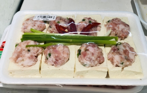 Đậu nhồi thịt